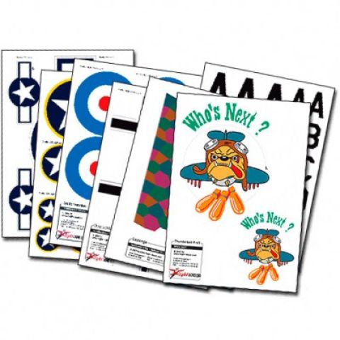 Nassschiebebilder / Decals